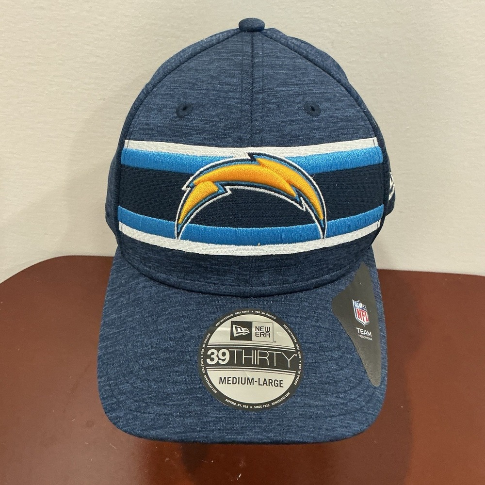 NWT New Era 39Thirty Los Angeles Chargers San Diego Fitted Cap Hat‎ Medium/Large